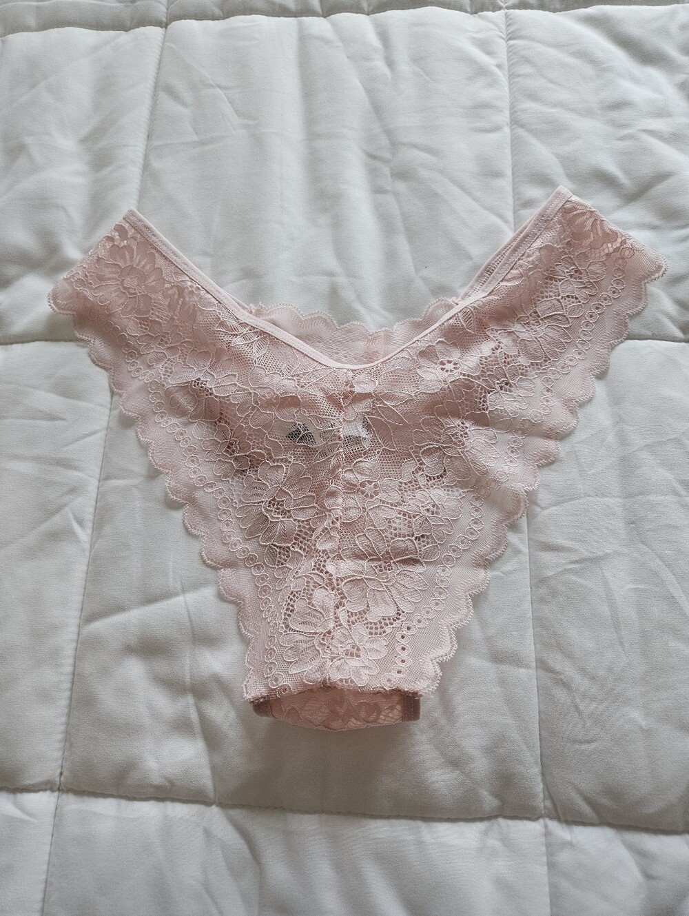 Pink Lacey Panty